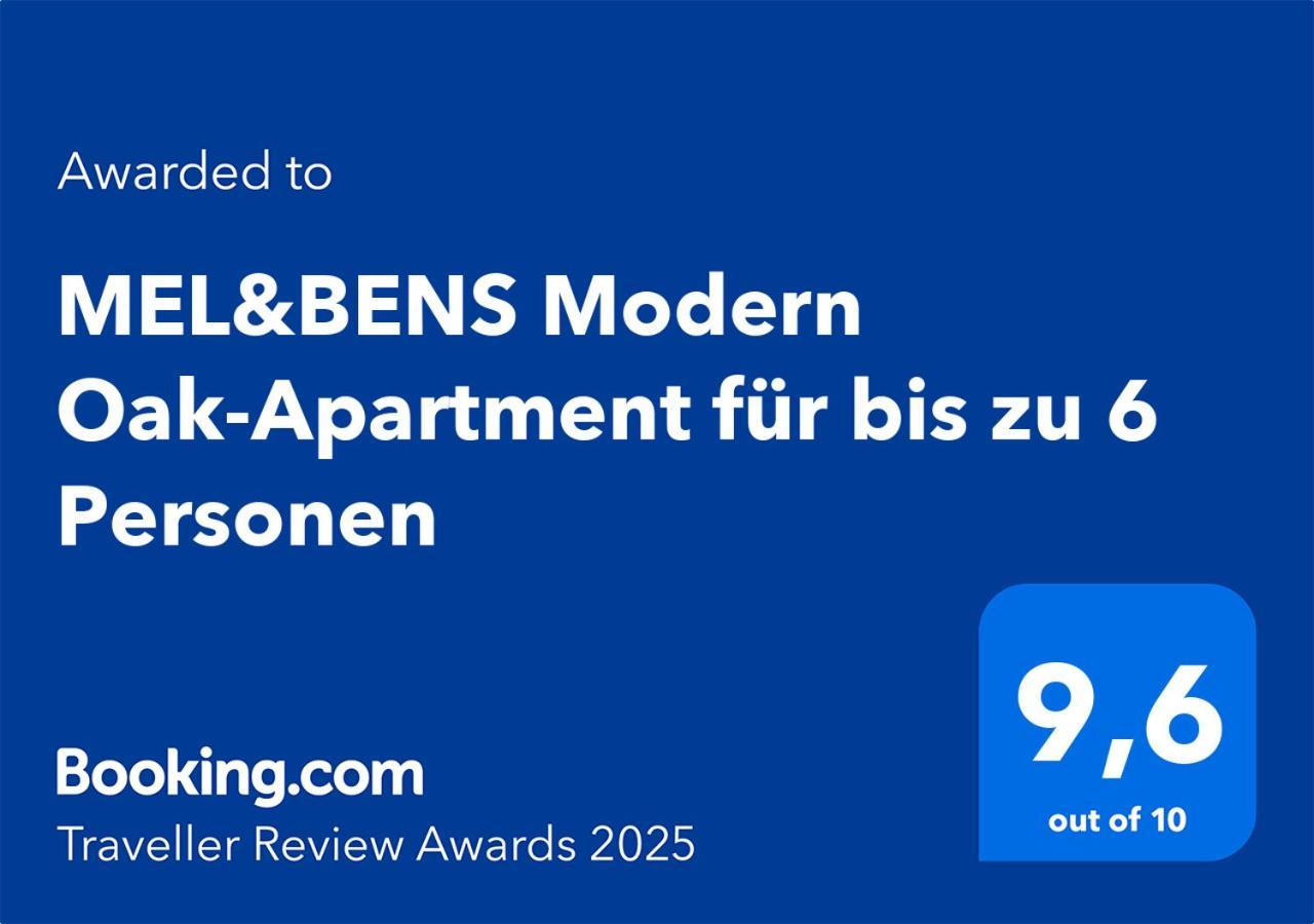 Mel&Bens Modern Oak-Apartments Fuer Bis Zu 12 Personen Бремен Экстерьер фото